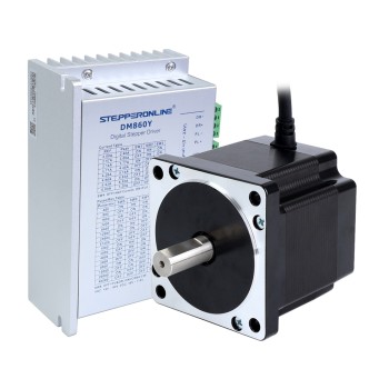 ABD indirimde - YS Serisi 1 Eksenli Step Motor CNC Kiti 4,8 Nm (679,74 oz.in) Nema 34 Step Motor ve Sürücü