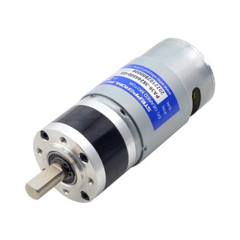 Fırçalanmış 24V DC Dişli Motoru 1Kg.cm/634RPM 5.2:1 Planet Dişli Kutusu ile