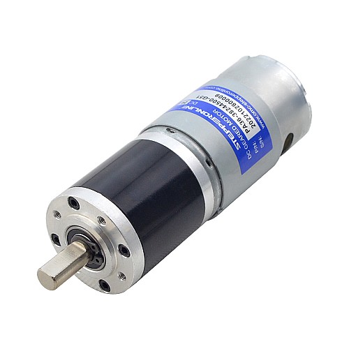 Fırçalanmış 24V DC Dişli Motoru 7,8Kg.cm/65RPM 51:1 Planet Dişli Kutusu ile Fırçalanmış 24V DC Dişli Motoru 7,8Kg.cm/65RPM 51:1 Planet Dişli Kutusu ile