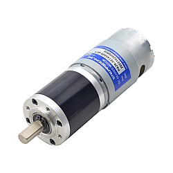 Fırçalanmış 24V DC Dişli Motoru 11Kg.cm/46RPM 71:1 Planet Dişli Kutusu ile