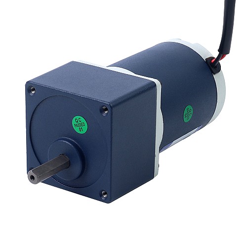 Fırçalanmış 24V 10W 2.09Nm (295.97oz.in) 30RPM 100:1 Düz Şanzımanlı DC Dişli Motoru Fırçalanmış 24V 10W 2.09Nm (295.97oz.in) 30RPM 100:1 Düz Şanzımanlı DC Dişli Motoru