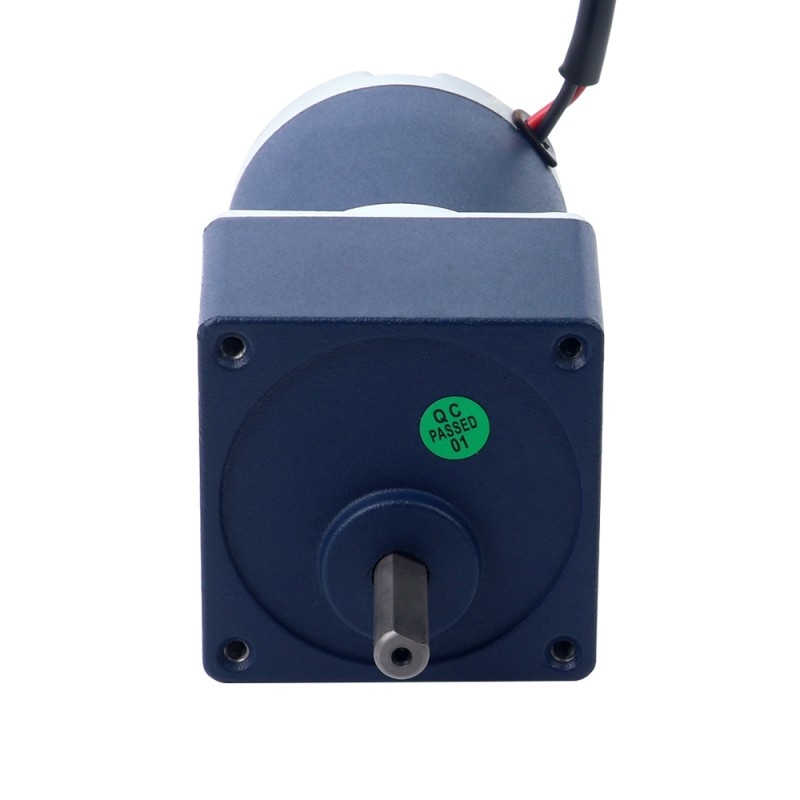 Fırçalanmış 12V 10W 2.09Nm (295.97oz.in) 30RPM 100:1 Düz Şanzımanlı DC Dişli Motoru