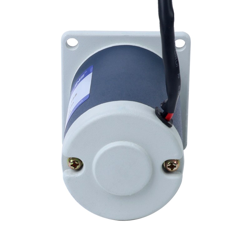 Fırçalanmış 24V 30W 5.00Nm (708.06oz.in) 15RPM 200:1 Düz Şanzımanlı DC Dişli Motoru