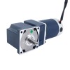 Fırçalanmış 12V 60W 4.05Nm (573.53oz.in) 100RPM 30:1 Dik Açılı Şanzıman DC Dişli Motoru