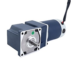 Fırçalanmış 12V 60W 2,25Nm (318,63oz.in) 180RPM 10:1 Dik Açılı Şanzıman DC Dişli Motoru