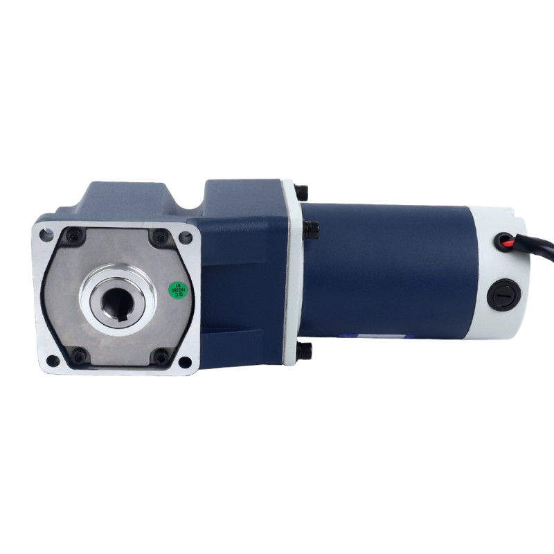 Fırçalanmış 48V 150W 20.00Nm (2832.24oz.in) 36RPM 50:1 Dik Açılı Şanzıman DC Dişli Motoru