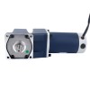 Fırçalanmış 48V 150W 20.00Nm (2832.24oz.in) 36RPM 50:1 Dik Açılı Şanzıman DC Dişli Motoru