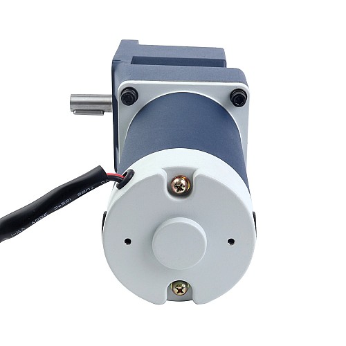 Fırçalanmış 48V 150W 11.09Nm (1570.48oz.in) 90RPM 20:1 Dik Açılı Şanzıman DC Dişli Motoru Fırçalanmış 48V 150W 11.09Nm (1570.48oz.in) 90RPM 20:1 Dik Açılı Şanzıman DC Dişli Motoru