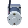 Fırçalanmış 12V 60W 10.00Nm (1416.12oz.in) 9RPM 200:1 Düz Şanzımanlı DC Dişli Motoru