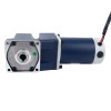 Fırçalanmış 12V 90W 10.06Nm (1424.62oz.in) 60RPM 30:1 Dik Açılı Şanzıman DC Dişli Motoru