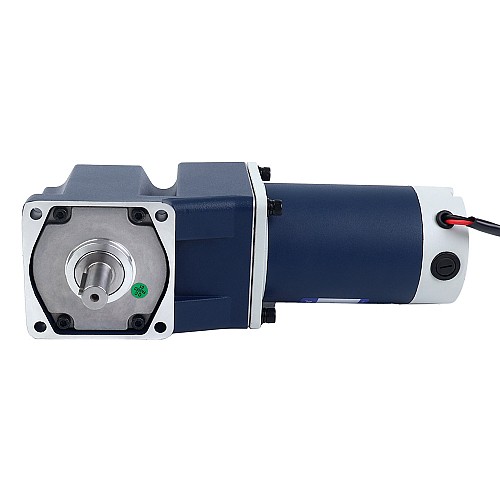 Fırçalanmış 24V 90W 20.00Nm (2832.24oz.in) 16.67RPM 180:1 Dik Açılı Şanzıman DC Dişli Motoru Fırçalanmış 24V 90W 20.00Nm (2832.24oz.in) 16.67RPM 180:1 Dik Açılı Şanzıman DC Dişli Motoru