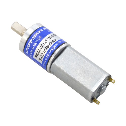 CN Satışta - Fırçalanmış 12V DC Dişli Motoru 0,27Kg.cm/465RPM 22,56:1 Planet Dişli Kutusu ile - CN-PA22-201213500-G23 | StepperOnline