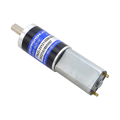 Fırçalanmış 12V DC Dişli Motoru 2,3Kg.cm/41RPM 256:1 Planet Dişli Kutusu ile Fırçalanmış 12V DC Dişli Motoru 2,3Kg.cm/41RPM 256:1 Planet Dişli Kutusu ile