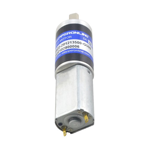 Fırçalanmış 12V DC Dişli Motoru 4,6Kg.cm/20,6RPM 509:1 Planet Dişli Kutusu ile
