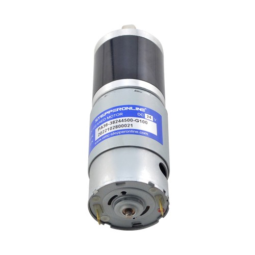 Fırçalanmış 24V DC Dişli Motoru 15Kg.cm/33RPM 99,5:1 Planet Dişli Kutusu ile