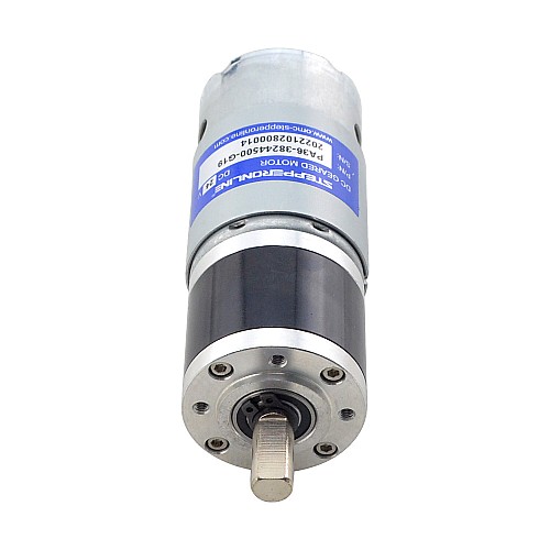 Fırçalanmış 24V DC Dişli Motoru 3,4Kg.cm/172RPM 19,2:1 Planet Dişli Kutusu ile Fırçalanmış 24V DC Dişli Motoru 3,4Kg.cm/172RPM 19,2:1 Planet Dişli Kutusu ile