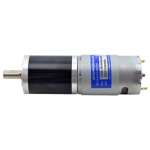 CN Satışta - Fırçalı 24V DC Dişli Motoru 30Kg.cm/8.9RPM 369:1 Planet Dişli Kutusu ile CN Satışta - Fırçalı 24V DC Dişli Motoru 30Kg.cm/8.9RPM 369:1 Planet Dişli Kutusu ile