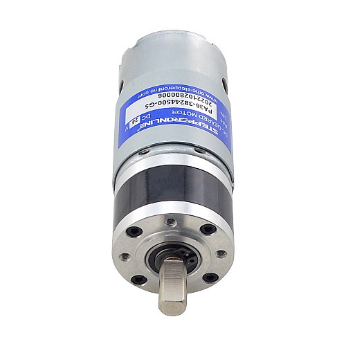 Fırçalanmış 24V DC Dişli Motoru 1Kg.cm/634RPM 5.2:1 Planet Dişli Kutusu ile Fırçalanmış 24V DC Dişli Motoru 1Kg.cm/634RPM 5.2:1 Planet Dişli Kutusu ile