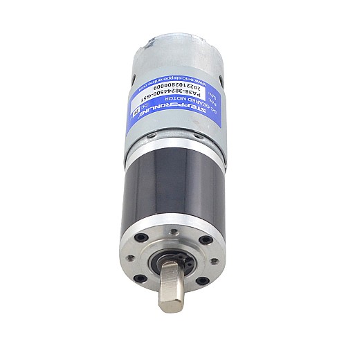 Fırçalanmış 24V DC Dişli Motoru 7,8Kg.cm/65RPM 51:1 Planet Dişli Kutusu ile Fırçalanmış 24V DC Dişli Motoru 7,8Kg.cm/65RPM 51:1 Planet Dişli Kutusu ile