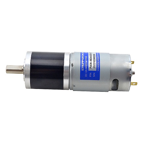 Fırçalanmış 24V DC Dişli Motoru 11Kg.cm/46RPM 71:1 Planet Dişli Kutusu ile Fırçalanmış 24V DC Dişli Motoru 11Kg.cm/46RPM 71:1 Planet Dişli Kutusu ile