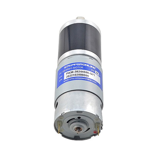 Fırçalanmış 24V DC Dişli Motoru 11Kg.cm/46RPM 71:1 Planet Dişli Kutusu ile Fırçalanmış 24V DC Dişli Motoru 11Kg.cm/46RPM 71:1 Planet Dişli Kutusu ile