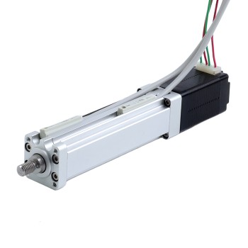 Nema 8 Bilyalı Vidalı Elektrikli Eilindir 0,5A Konum 40mm 0,02Nm(2,83oz.in) Kurşun 1mm(0,03937") Sınır anahtarı