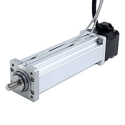 Nema 17 Bilyalı Vidalı Elektrikli Eilindir 1,5A Konum 75mm 0,25Nm(35,40oz.in) Adım 5mm(0,19685") Sınır anahtarı