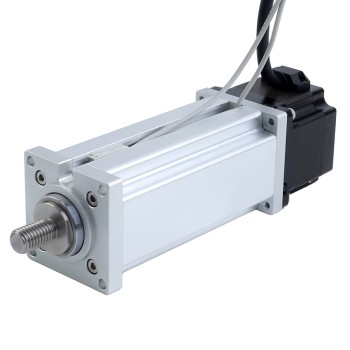 Nema 23 Bilyalı Vida Elektrikli Silindir 4.0A Strok 200mm 2.0Nm(283.22oz.in) Kurşun 5mm(0.19685") Sınır Anahtarlı