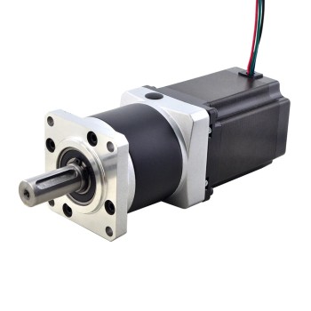 Nema 23 Step Motor L=76,5 mm Dişli Oranı 50:1 MG Serisi Planet Dişli Kutusu