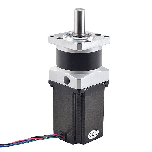 Nema 23 Step Motor L=76,5 mm Dişli Oranı 10:1 MG Serisi Planet Dişli Kutusu Nema 23 Step Motor L=76,5 mm Dişli Oranı 10:1 MG Serisi Planet Dişli Kutusu