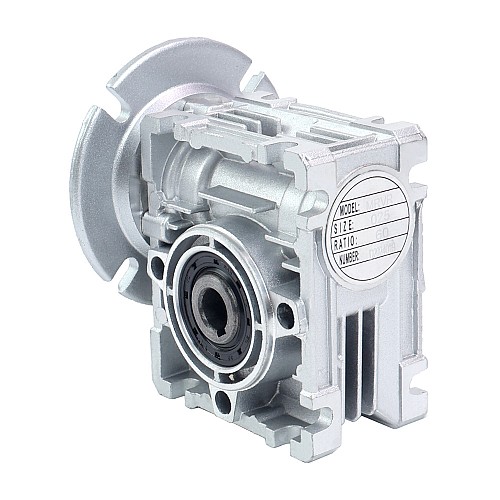 MRVR025 Sonsuz Dişli Kutusu 7,5:1 Oran Φ9mm Giriş Mili ve 56B14 Motor Giriş Flanşı MRVR025 Sonsuz Dişli Kutusu 7,5:1 Oran Φ9mm Giriş Mili ve 56B14 Motor Giriş Flanşı