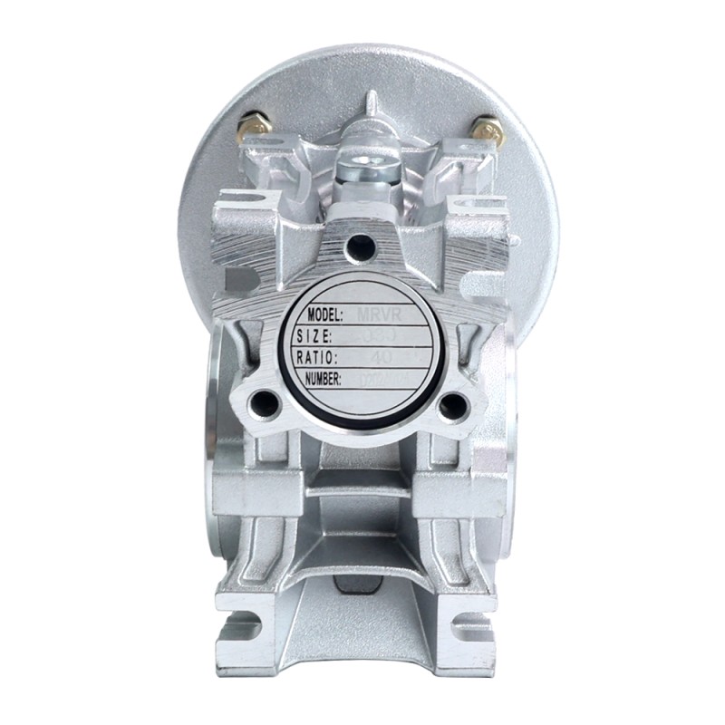 MRVR030 Sonsuz Dişli Kutusu 7,5:1 Oran Φ11mm Giriş Mili 63B5 Motor Giriş Flanşı ile