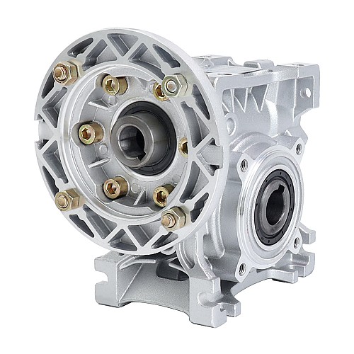 MRVR040 Sonsuz Dişli Kutusu 60:1 Oran Φ14mm Giriş Mili ve 71B5 Motor Giriş Flanşı