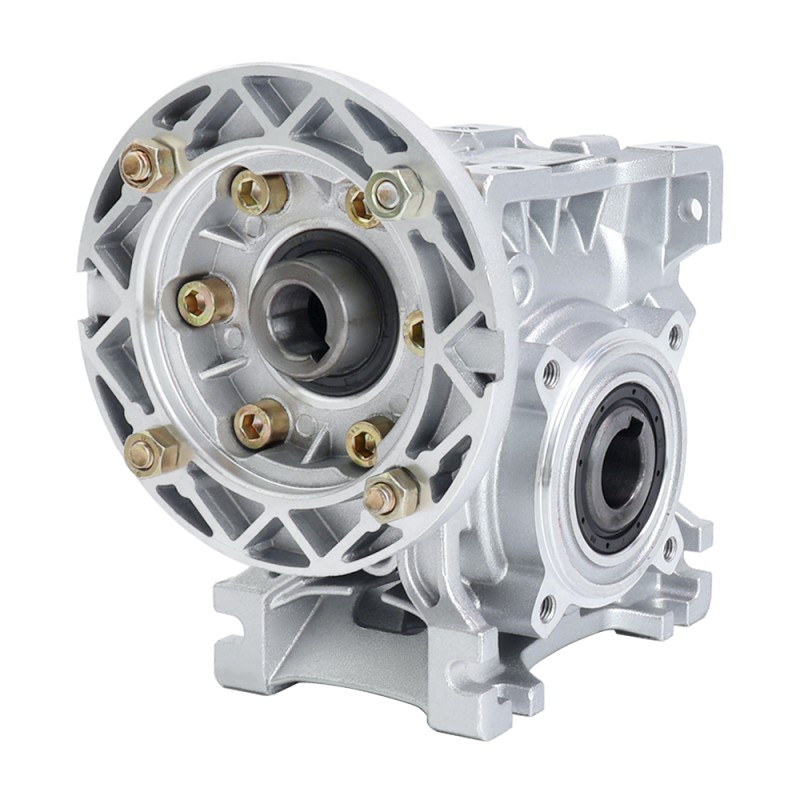 MRVR040 Sonsuz Dişli Kutusu 30:1 Oran Φ14mm Giriş Mili ve 71B5 Motor Giriş Flanşı