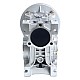 MRVR040 Sonsuz Dişli Kutusu 60:1 Oran Φ14mm Giriş Mili ve 71B5 Motor Giriş Flanşı
