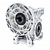 MRVR050 Sonsuz Dişli Kutusu 20:1 Oran Φ14mm Giriş Mili ve 71B5 Motor Giriş Flanşı