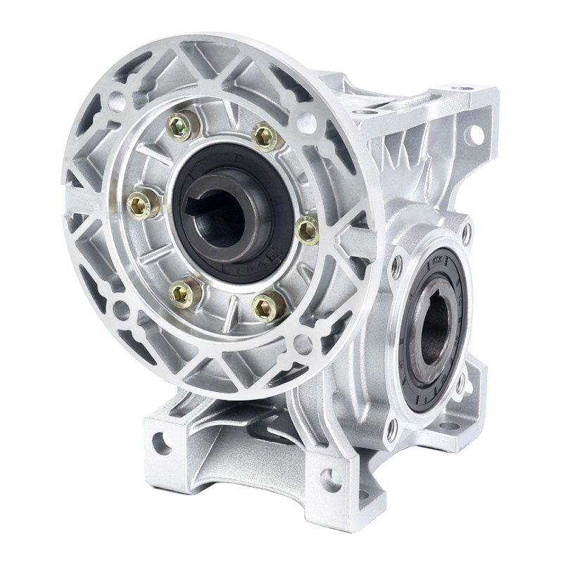 MRVR050 Sonsuz Dişli Kutusu 20:1 Oran Φ14mm Giriş Mili ve 71B5 Motor Giriş Flanşı