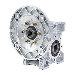 MRVR063 Sonsuz Dişli Kutusu 60:1 Oran Φ24mm Giriş Mili ve 90B14 Motor Giriş Flanşı