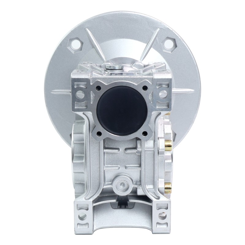 MRVR063 Sonsuz Dişli Kutusu 100:1 Oran Φ14mm Giriş Mili ve 71B5 Motor Giriş Flanşı