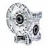 MRVR075 Sonsuz Dişli Kutusu 40:1 Oran Φ28mm Giriş Mili 100/112B5 Motor Giriş Flanşı ile