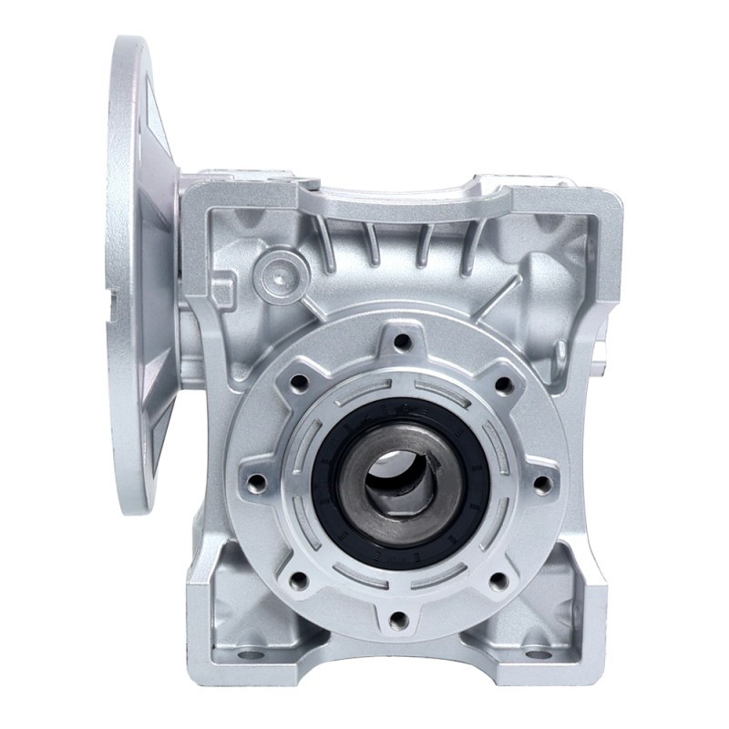 MRVR075 Sonsuz Dişli Kutusu 50:1 Oran Φ19mm Giriş Mili ve 80B5 Motor Giriş Flanşı