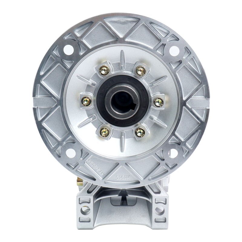MRVR075 Sonsuz Dişli Kutusu 50:1 Oran Φ19mm Giriş Mili ve 80B5 Motor Giriş Flanşı