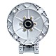 MRVR090 Sonsuz Dişli Kutusu 15:1 Oranlı Φ28mm Giriş Mili ve 100/112B14 Motor Giriş Flanşı