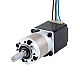 Nema 11 Step Motor Bipolar L=33mm Dişli Oranı 10:1 EG Serisi Planet Dişli Kutusu