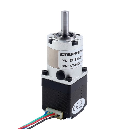 Nema 11 Step Motor Bipolar L=33mm Dişli Oranı 10:1 EG Serisi Planet Dişli Kutusu