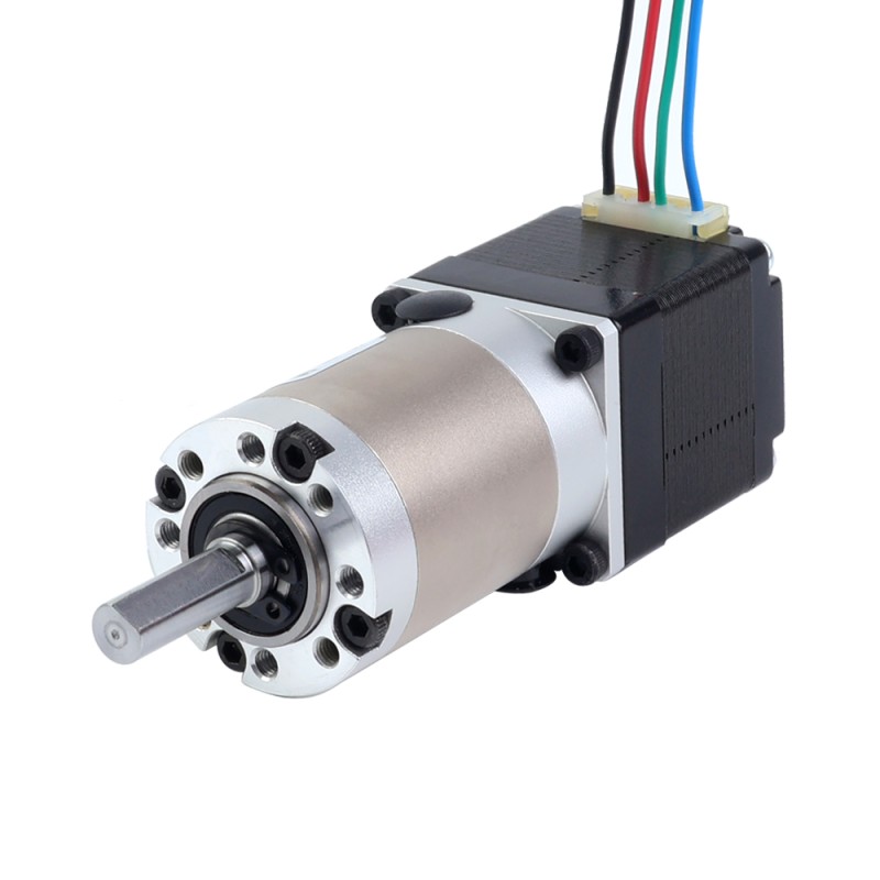 Nema 11 Step Motor Bipolar L=33mm Dişli Oranı 50:1 EG Serisi Planet Dişli Kutusu