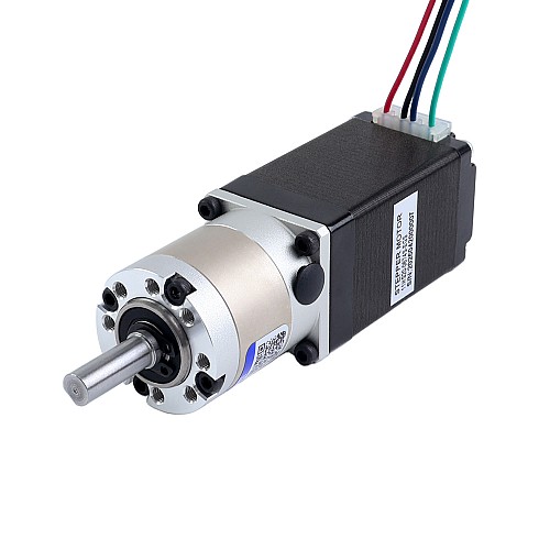 Nema 11 Step Motor 0,67A Bipolar L=51mm Dişli Oranı 10:1 EG Serisi Planet Dişli Kutusu - 11HS20-0674S-EGS10 | StepperOnline