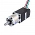 Nema 11 Step Motor 0,67A Bipolar L=51mm Dişli Oranı 10:1 EG Serisi Planet Dişli Kutusu