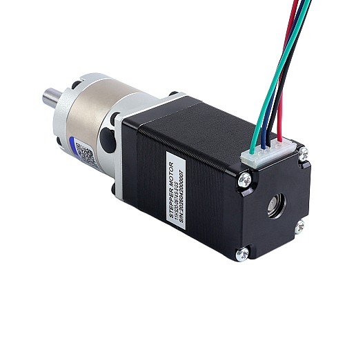 Nema 11 Step Motor 0,67A Bipolar L=51mm Dişli Oranı 10:1 EG Serisi Planet Dişli Kutusu - 11HS20-0674S-EGS10 | StepperOnline