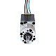 Nema 11 Step Motor Bipolar L=51mm Dişli Oranı 20:1 EG Serisi Planet Dişli Kutusu
